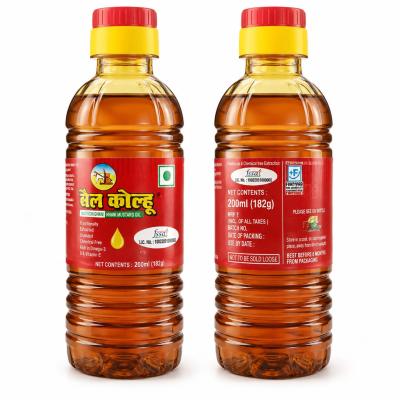 BEL KOLHU KACCHI GHANI MUSTARD OIL - 200ml